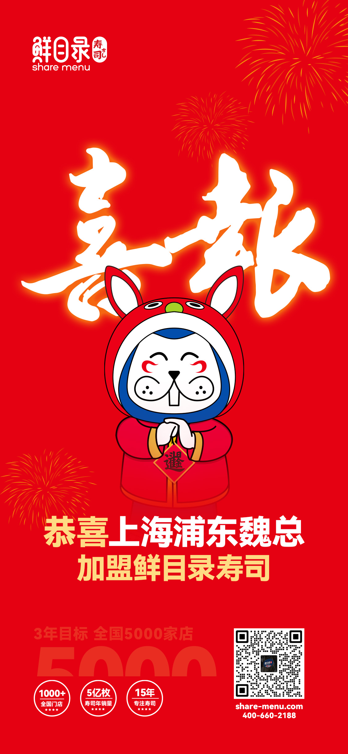 2023签约喜报-恭喜上海浦东魏总 加盟鲜目录寿司(1).jpg